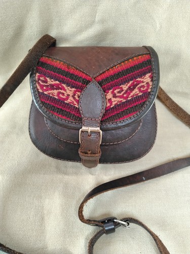 Vintage moroccan leather - vintage,