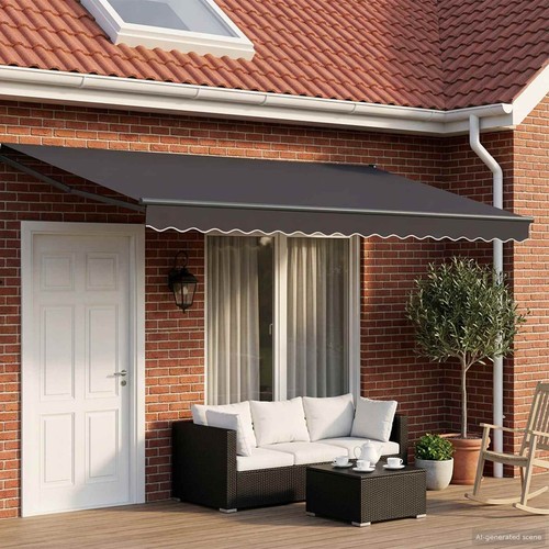 Electric retractable awning - electric,