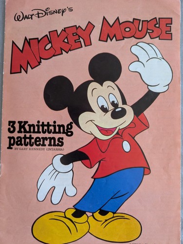 Disneys mickey mouse knitting - mickey,