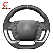 Black Suede Steering Wheel