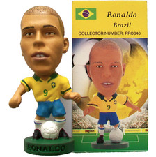 Corinthian Prostars BRAZIL Home RONALDO PRO340 Loose+Card 2000/01 4 Pack Figure