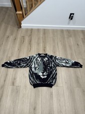 Tiger Sweater Vintage All Over