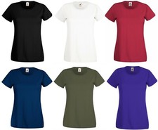 Womens Ladies T-shirt Soft
