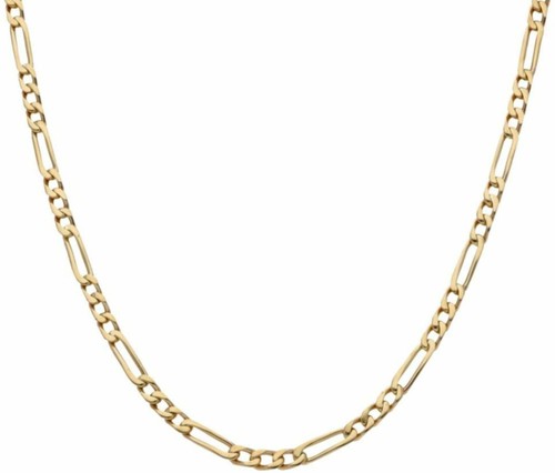 9ct gold figaro curb - gold, chain