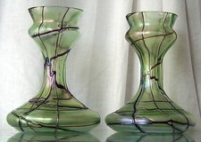 Loetz vases antique art - vases,