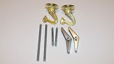 SWAG HOOK LAMP KIT BRASS