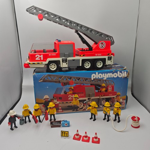 Playmobil 3781 vintage fire - vintage,