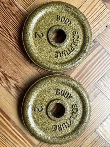 Weight plates 2kg vintage - plates, 2kg,
