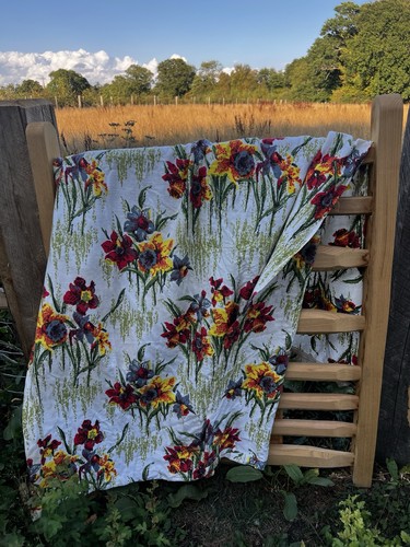 Vintage floral bark - floral,