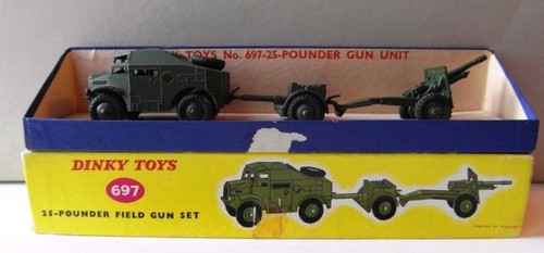 Dinky toys 697 pounder - dinky, 25-pounder