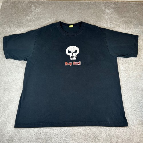 Vintage y2k drop dead - drop, skull
