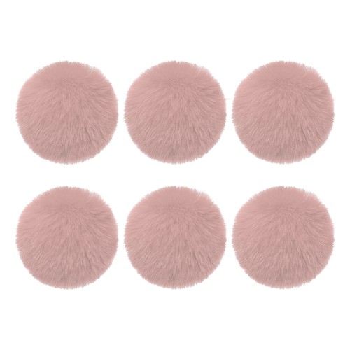 6pcs fluffy soft faux fur - soft,