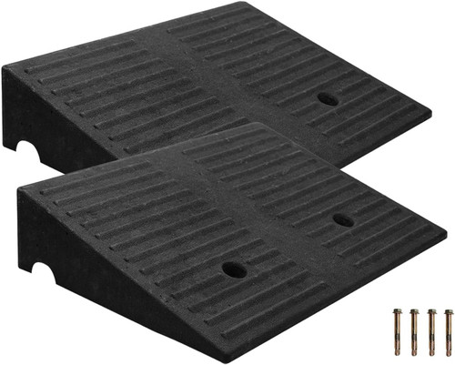 Heavy duty rubber curb ramps - heavy,