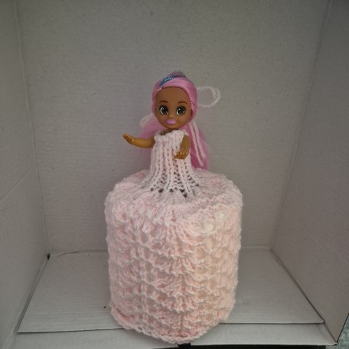 Retro toilet roll cover doll - roll,