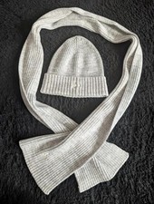 Grey Jack Wills Hat And Scarf Set