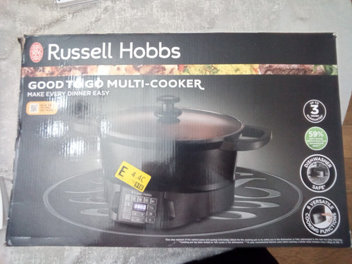 Multi cooker good to go - cooker,