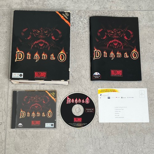 Diablo big box rom - pc, cd-rom
