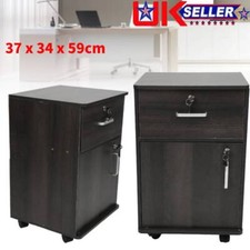 Mobile File Cabinet, Wood