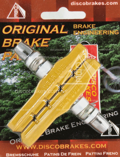 Yellow 72mm brake pads for - brake,