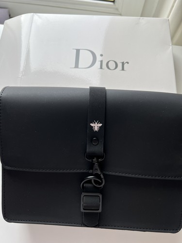 Christian dior black bee - bee, pouch