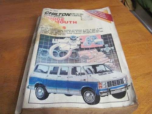 Chilton 6934 dodge - chilton's, &