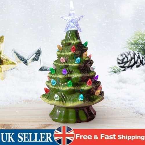 Retro ceramic christmas tree - retro,
