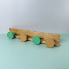 IKEA PS 2014 Wall Hooks Coat Rail Tomas Alonso Design Wooden Wall Rack 4 Pegs