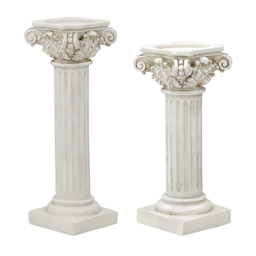 Roman column pillar white - roman,