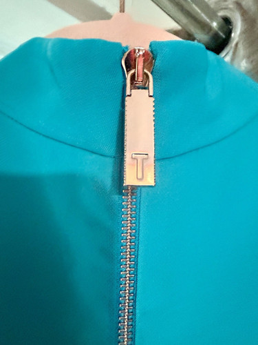 Ted baker turquoise zip - baker, back
