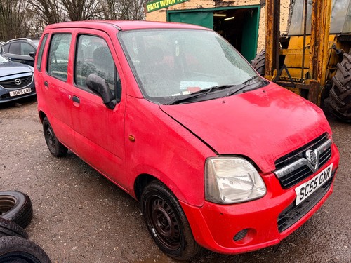 Vauxhall agila red litre - agila,