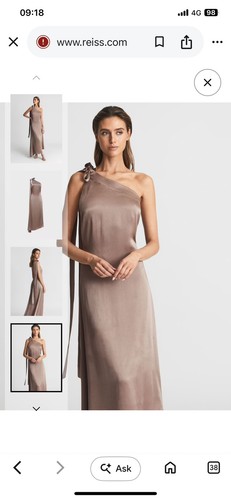 Reiss delphine one shoulder - delphine,