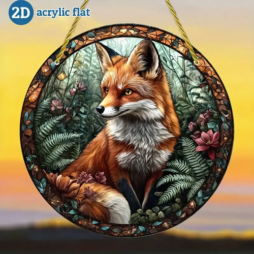Majestic red fox forest - majestic,