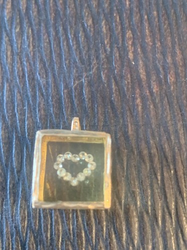 Gold diamond pendant - diamond,