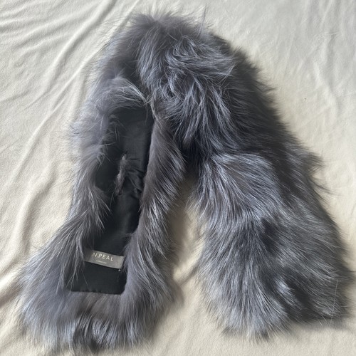 Peal fur shawl - peal,