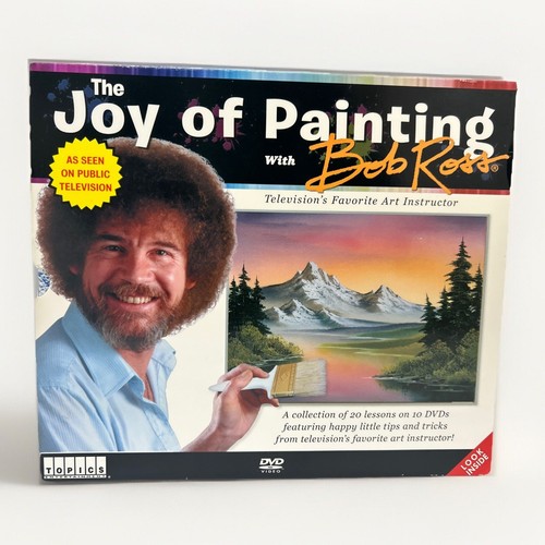 Joy painting with - bob, ross