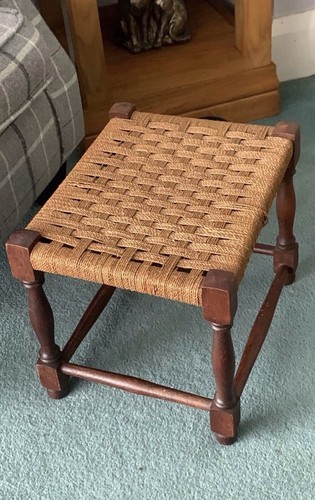 Antique foot stool - antique,