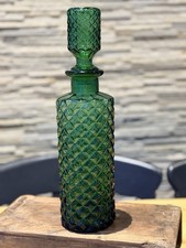 Vintage Emerald Green Glass