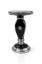 BLACK VENETIAN Mirrored Table