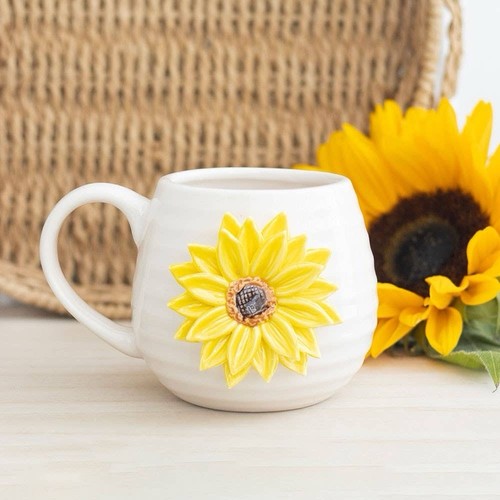 Hello sunshine rounded mug - rounded,