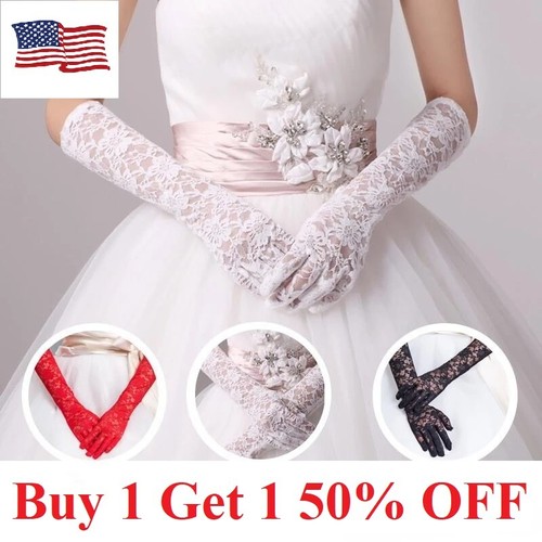 Sexy lace gloves - gloves, long