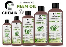 Neem Oil 100% Pure Natural Cold Pressed Plant Based Insecticide Vegan Friendly