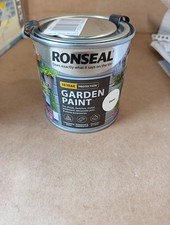 Ronseal Outdoor Exterior Garden Paint Wood Brick Metal Stone Daisy