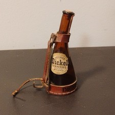 GEORGE DICKEL MINATURE SOUVENIR TENNESSEE WHISKEY BOTTLE EMPTY