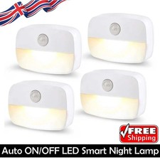 Motion Sensor Light Indoor LED Night Light Stick on Nightlight Battery Operated