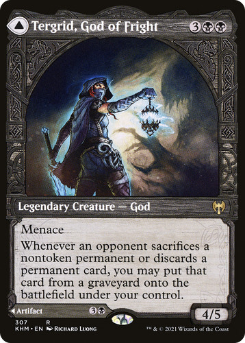 Tergrid god fright - x1, of