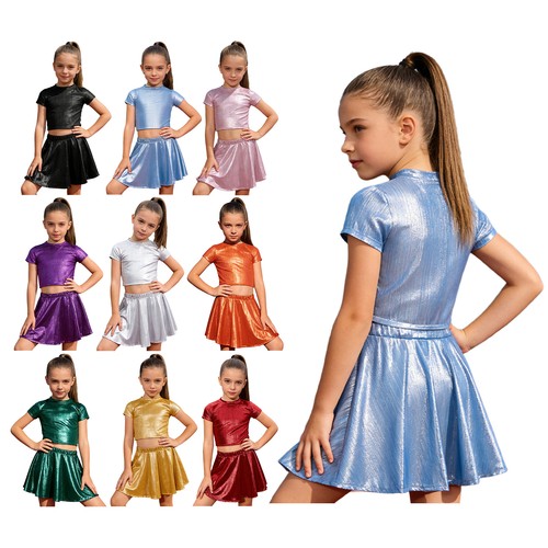 Kids girls shiny hip - hip, hop