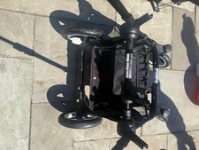 twin double stroller buggy pushchair