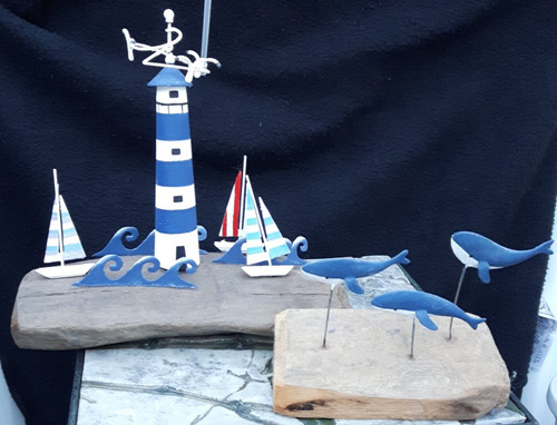 Nautical driftwood beach - driftwood,