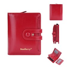 Patent Leather Short Wallet