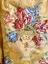 Reduced!! Stunning Osborne and Little Floridus Curtains 2 x 98" long x 130" wide